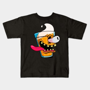 Beer monster Kids T-Shirt